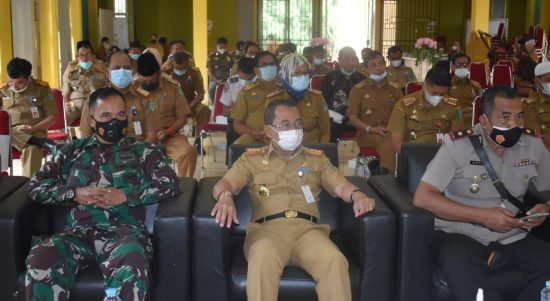 Sekretaris Daerah Kabupaten Luwu Timur, H. Bahri Suli, menghadiri sekaligus membuka kegiatan Musyawarah Rencana Pembangunan (Musrenbang) Rencana Pembangunan Jangka Menengah Daerah (RPJMD) Kabupaten Luwu Timur Tahun 2021-2026, di Gedung Wanita Simpurusiang, Malili, Selasa (29/06/2021).