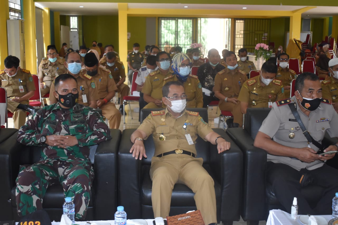 Sekretaris Daerah Kabupaten Luwu Timur, H. Bahri Suli, menghadiri sekaligus membuka kegiatan Musyawarah Rencana Pembangunan (Musrenbang) Rencana Pembangunan Jangka Menengah Daerah (RPJMD) Kabupaten Luwu Timur Tahun 2021-2026, di Gedung Wanita Simpurusiang, Malili, Selasa (29/06/2021).