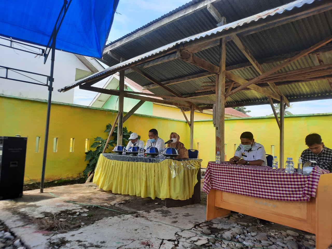 Anggota DPRD Luwu Timur Heryanti Harun melakukan Reses masa sidang III di desa kalatiri, Rabu, (14/7/21).