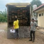 Barang Bukti Kayu Illegal Loging Hasil sitaan Polsek Wasuponda, Luwu Timur. Foto: teraskata.com