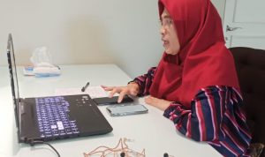 Ketua TP PKK Kabupaten Luwu Timur, Hj. Sufriaty Budiman membuka secara resmi kegiatan Kajian Ekslusif Muslimah Masyarakat (Kemah) Ramadhan Online 1443 Hijriyah, 2022 Masehi yang dilaksanakan oleh Ikatan Pelajar Muslimah Indonesia Luwu Timur, Sabtu, 26 Maret 2022 di Ascott Hotel Jakarta.