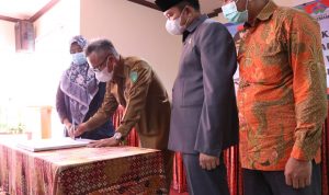 Asesmen kandidat manajemen sebanyak 36 jabatan bekerjasama dengan Tim Independen dari Macca Indonesia Fondation (MIND) yang berlangsung di Hotel I Lagaligo, Puncak Indah, Kecamatan Malili, Senin (07/03/2022).