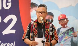 Bupati Luwu Timur, H. Budiman membuka Musyawarah Rencana Pembangunan (Musrenbang) tingkat Kabupaten Luwu Timur Tahun 2022 yang diselenggarakan di Gedung Wanita Simpurusiang, Kecamatan Malili, Kamis (10/03/2022).