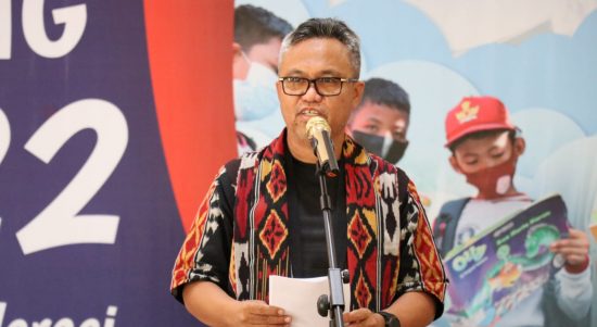 Bupati Luwu Timur, H. Budiman membuka Musyawarah Rencana Pembangunan (Musrenbang) tingkat Kabupaten Luwu Timur Tahun 2022 yang diselenggarakan di Gedung Wanita Simpurusiang, Kecamatan Malili, Kamis (10/03/2022).