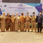 Tiga orang inovator dari Kabupaten Luwu Timur mempresentasikan inovasi pelayanan publik di hadapan tim penilai kompetisi inovasi pelayanan publik (KIPP) Tingkat Provinsi Sulawesi Selatan melalui Jaringan Inovasi Pelayanan Publik (JIPP), bertempat di Hotel Four Point Makassar, Selasa (15/03/2022).