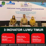 Tiga Inovasi Pelayanan Publik dari Kabupaten Luwu Timur pada Kompetisi Inovasi Pelayanan Publik (KIPP) Sulawesi Selatan tahun 2022 siap dilakukan Verifikasi Lapangan (Verlap) oleh tim penilai pada tanggal 25 Maret 2022 mendatang.