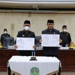 Dewan Perwakilan Rakyat Daerah (DPRD) Kabupaten Luwu Timur kembali menggelar rapat paripurna dalam rangka mendengarkan Pendapat Akhir Kepala Daerah terhadap Rancangan Peraturan Daerah (Ranperda) Tahap III Propemperda Tahun 2021.