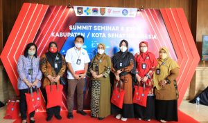 Summit Kota Sehat 2022 periode kelima ini mengambil tema "Healthy Cities for All" dengan melibatkan perwakilan Kementerian/Lembaga. Summit Kota Sehat 2022 juga melibatkan 34 Provinsi dan 514 Kabupaten/Kota, baik dari Pemerintahan maupun Forum Provinsi/Kabupaten/Kota Sehat se-Indonesia Di Patra Hotel Semarang, Senin (28/03/2022).
