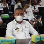 Bupati Luwu Timur, H. Budiman didampingi Sekretaris daerah, H. Bahri Suli dan Inspektur, Salam Latif, menghadiri Rapat Koordinasi Pencegahan Korupsi Terintegrasi Provinsi Sulawesi SelatanTahun 2022 yang dirangkaikan dengan pengukuhan Kepala Perwakilan BPKP Sulsel dan penandatanganan Komitmen Bersama tentang Pengelolaan DAK Fisik dan Non Fisik TA. 2022 di Ruang Rapat Pimpinan Kantor Gubernur Sulawesi Selatan, Makassar (30/03/2022).