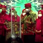 Kecamatan Wotu menjadi juara umum pada kegiatan MTQ ke IX Tingkat kabupaten Luwu timur, Bupati menyerahkan piala kepada kecamatan Wotu, Senin (14/3/22), Malam.