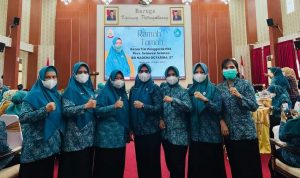 Tim Penggerak PKK Provinsi Sulawesi Selatan mengadakan kegiatan pembahasan program kerja PKK 24 Kabupaten/Kota se Sulawesi Selatan. Kegiatan ini berlangsung di Gedung Kartini Makassar, Jumat (01/04/2022).