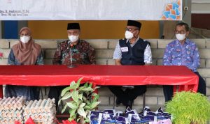 Bupati Luwu Timur, H. Budiman yang juga Ketua Palang Merah Indonesia (PMI) Lutim, meresmikan Markas baru PMI Kecamatan Wasuponda yang terletak di pelataran Tribun Stadion Kec. Wasuponda, Kamis (07/04/2022).