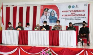 Setelah sehari sebelumnya melakukan kunjungan kerja (kunker) di ibukota kabupaten yakni Kecamatan Malili, kembali Bupati Luwu Timur, H. Budiman melakukan hal yang sama, kali ini Kecamatan Angkona yang menjadi sasaran kunjungannya, Selasa (19/04/2021).