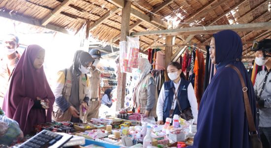 Aktivitas Pengawasan obat dan makanan Daerah Kabupaten Luwu Timur (Lutim) telah memasuki hari keenam dengan lokus pengawasan berada di Kecamatan Wotu yang digelar, Jum'at (22/04/2022).