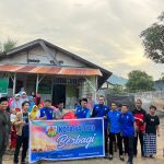 Tingkatkan Kepekaan Sosial, KNPI Palopo Berbagi Jelang Idul Fitri di sejumlah Panti Asuhan, Tukang becak dan Tukang ojek, Sabtu (30/04/22).