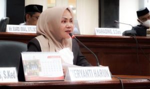 Ketua Komisi II DPRD Luwu Timur, Heryanti Harun.