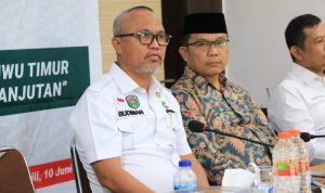 Bupati Luwu Timur, H.Budiman menghadiri sekaligus membuka kegiatan Musda II MD KAHMI Kabupaten Luwu Timur di Aula Wisma Golden, Malili, Jum'at (10/06/22).