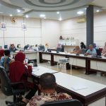 Sekretariat DPRD Luwu Timur Melakukan Rapat Koordinasi bertujuan untuk mengevaluasi kinerja seluruh pejabat dan staf, di ruang aspirasi, Kamis (23/06/22).