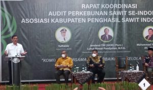 Pemerintah Kabupaten Luwu Timur menghadiri rapat koordinasi (Rakor) audit perkebunan sawit se Indonesia oleh Asosiasi Kabupaten Penghasil Sawit se Indonesia (AKPSI) bertempat di Puri Agung Grand Hotel Sahid Jaya Sudirman, Jakarta, Rabu (07/07/22)..