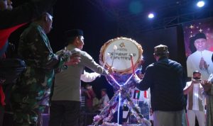 Lomba Bedug dan Takbiran Idul Adha 1443 H dibuka Bupati Luwu Timur, H.Budiman, pelaksanaan kegiatan dipusatkan di anjungan sungai Malili, Luwu Timur, Sabtu (09/07/22) malam.