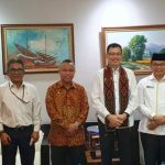 Bupati Luwu Timur, H. Budiman Bersama Ketua DPRD Luwu Timur, Aripin melakukan Audiens di Kantor Kementerian Pendayagunaan Aparatur Negara dan Reformasi Birokrasi (Kemenpan RB), Jl. Jend. Sudirman Kav. 69 Jakarta Selatan, Senin (18/07/2022).