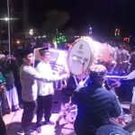 Bupati Luwu Timur, H. Budiman membuka Lomba Tabuh Beduk Dan Takbiran Idul Adha 1443 Hijriah Kabupaten Luwu Timur yang digelar di Anjungan Sungai Malili (ASM) Sabtu (09/07/2022) Malam.