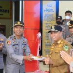 Bupati Luwu Timur, Drs. H. Budiman menghadiri Peningkatan atau Pengukuhan Pospol Angkona Menjadi Polsubsektor Angkona Polsek Malili Polres Luwu Timur yang berlangsung di Desa Solo, Kecamatan Angkona, Kamis (11/08/2022).