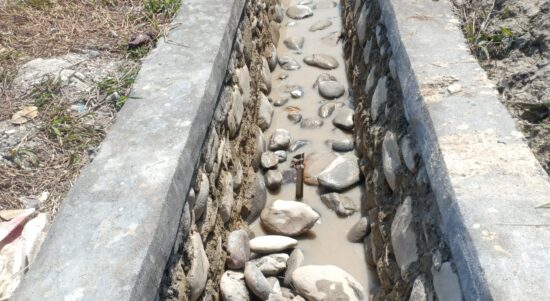 Pembangunan Drainase Masih Dalam Tahap Pengerjaan.