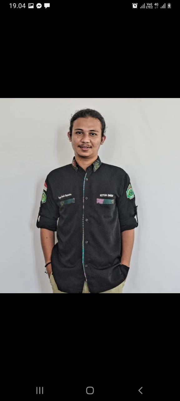 Ketua HAM Lutim Batara Guru Periode 2019-2020, Bayu Hadi Saputra.